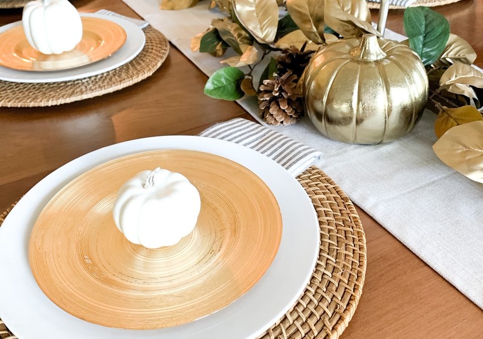 Make Your Thanksgiving Dinner Table Magazine Worthy.